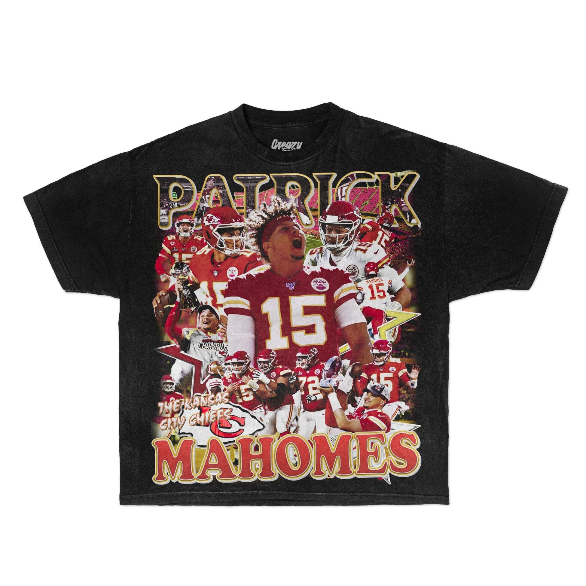 black patrick mahomes shirt