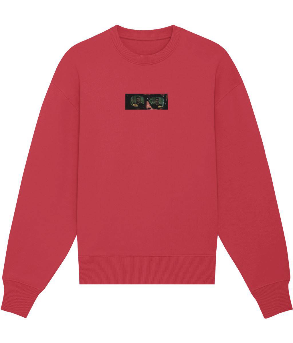 Privilege Sweatshirt Sweatshirt Greazy Tees XS Red Oversized