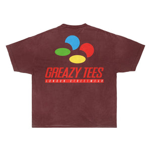 Retro Gaming Tee Tee Greazy Tees 