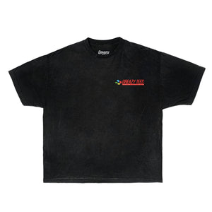 Retro Gaming Tee Tee Greazy Tees XS Black Oversized