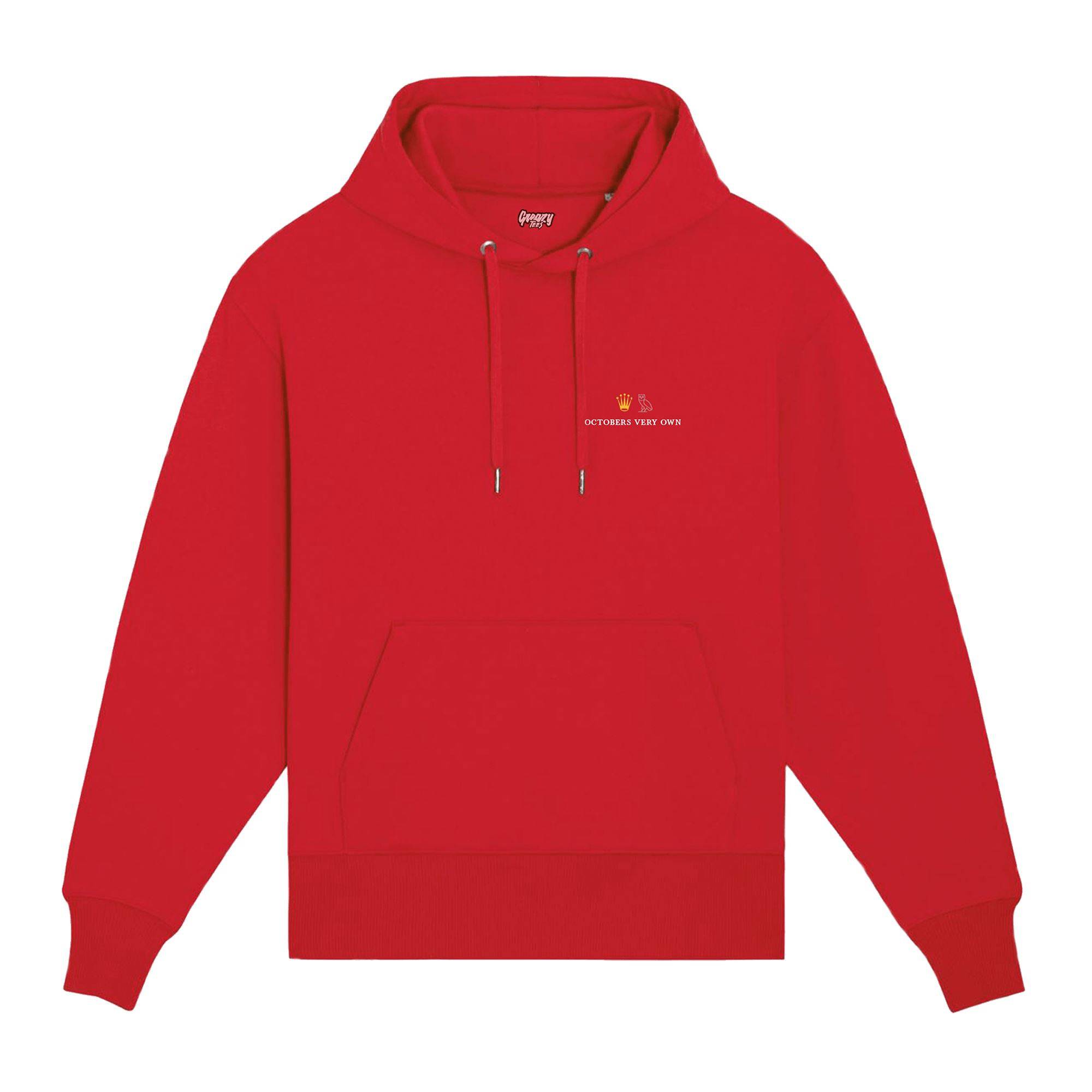 Rolex Hoody Sweatshirt Greazy Tees XS Red Oversized