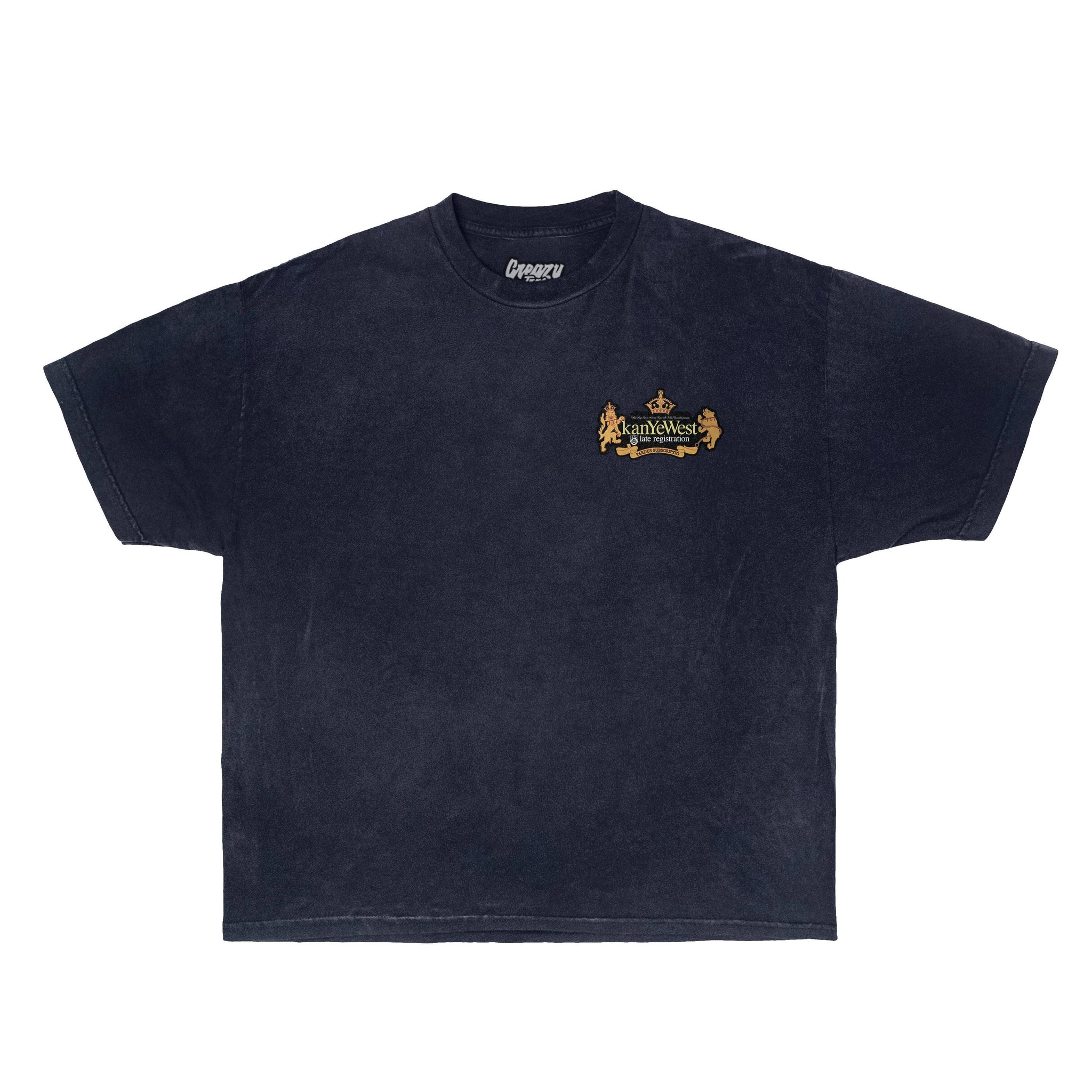 The Late Registration Tee Tee Greazy Tees XS Navy Oversized