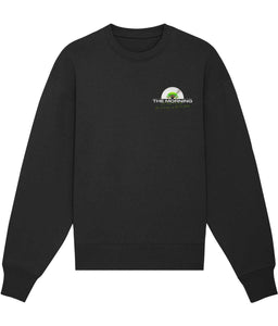 The Morning Sweatshirt Sweatshirt Greazy Tees XS Black Oversized