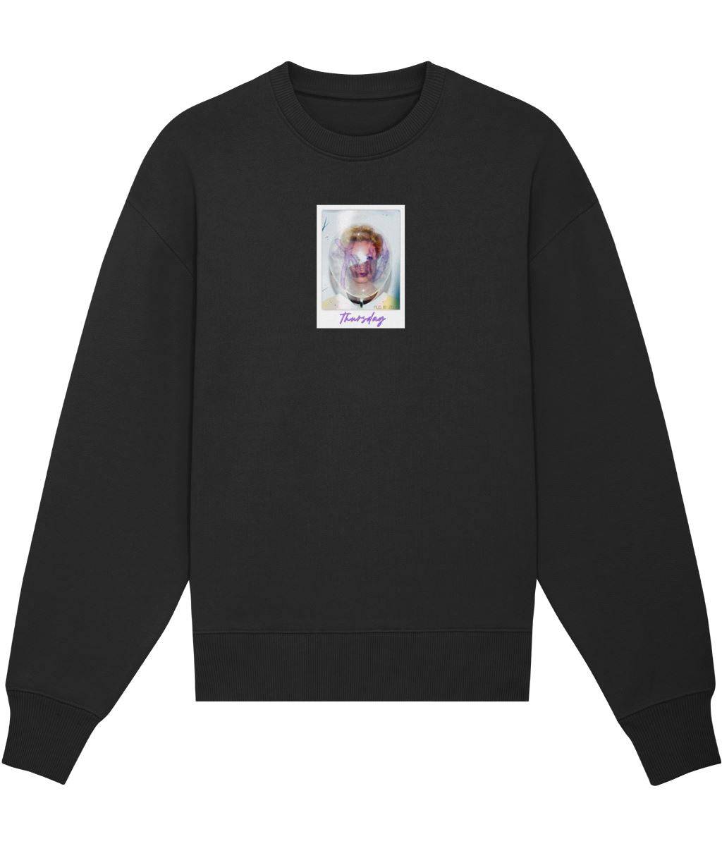 Thursday Sweatshirt Sweatshirt Greazy Tees XS Black Oversized