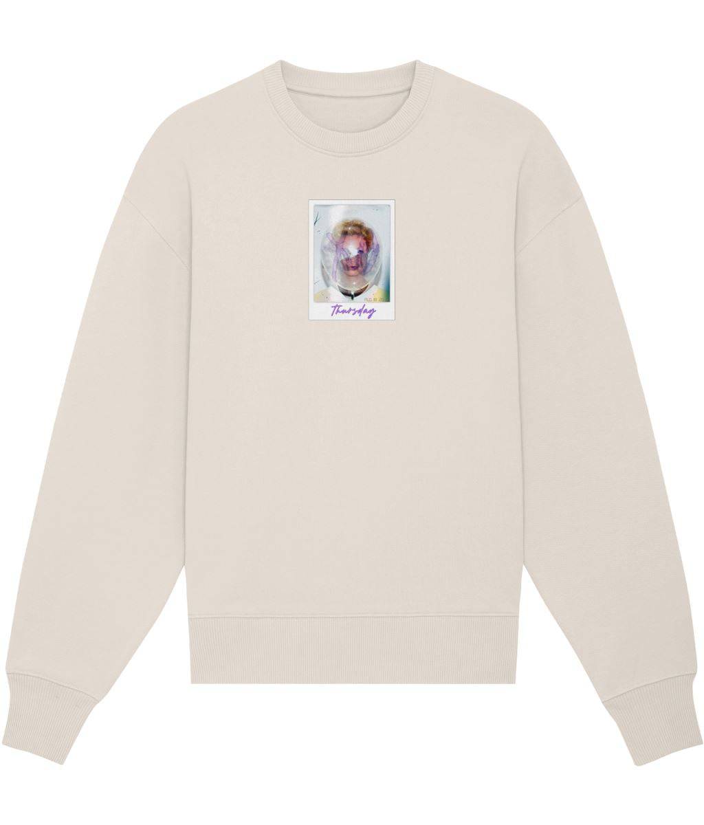 Thursday Sweatshirt Sweatshirt Greazy Tees XS Off White Oversized