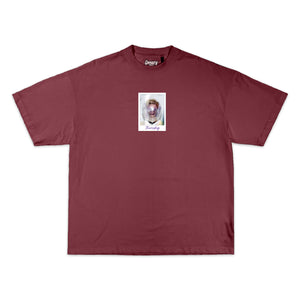 Thursday Tee Tee Greazy Tees XS Burgundy Oversized