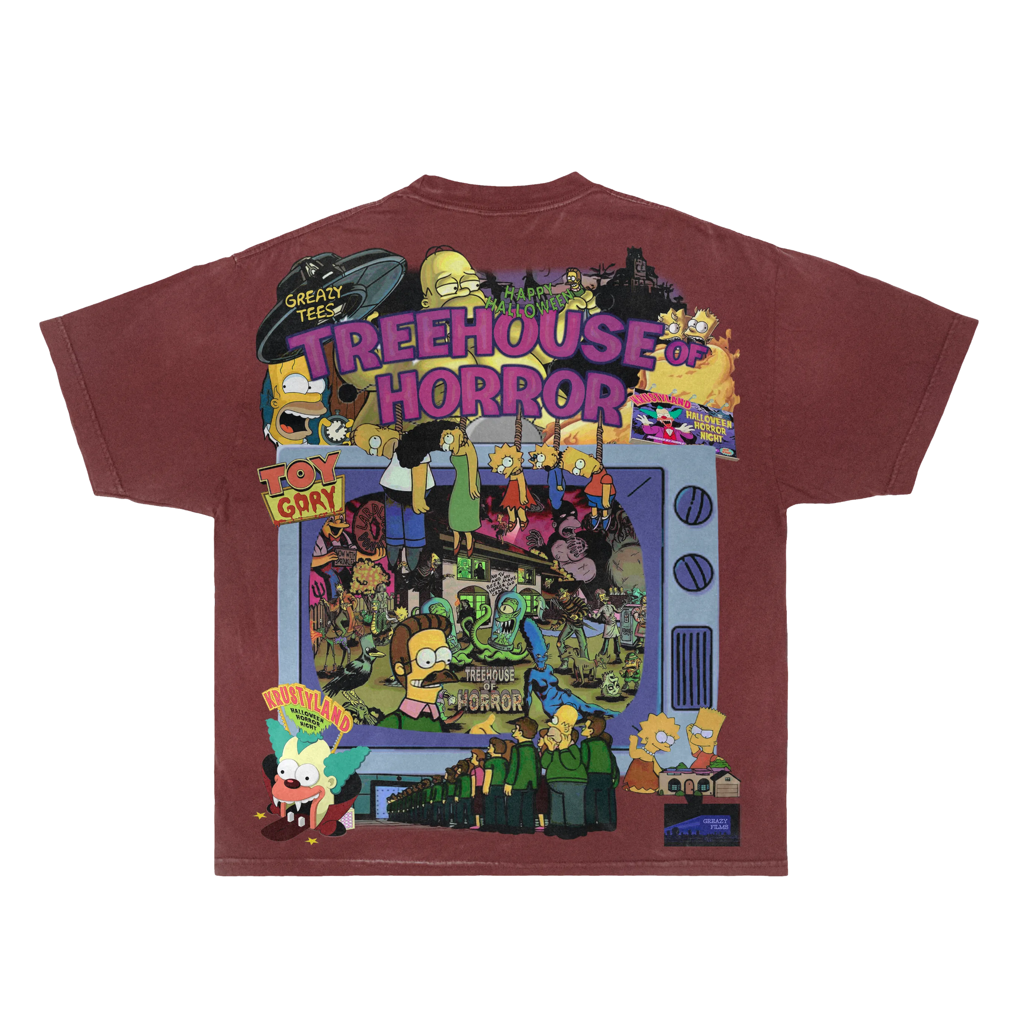 Treehouse of Horror Tee Tee Greazy Tees 