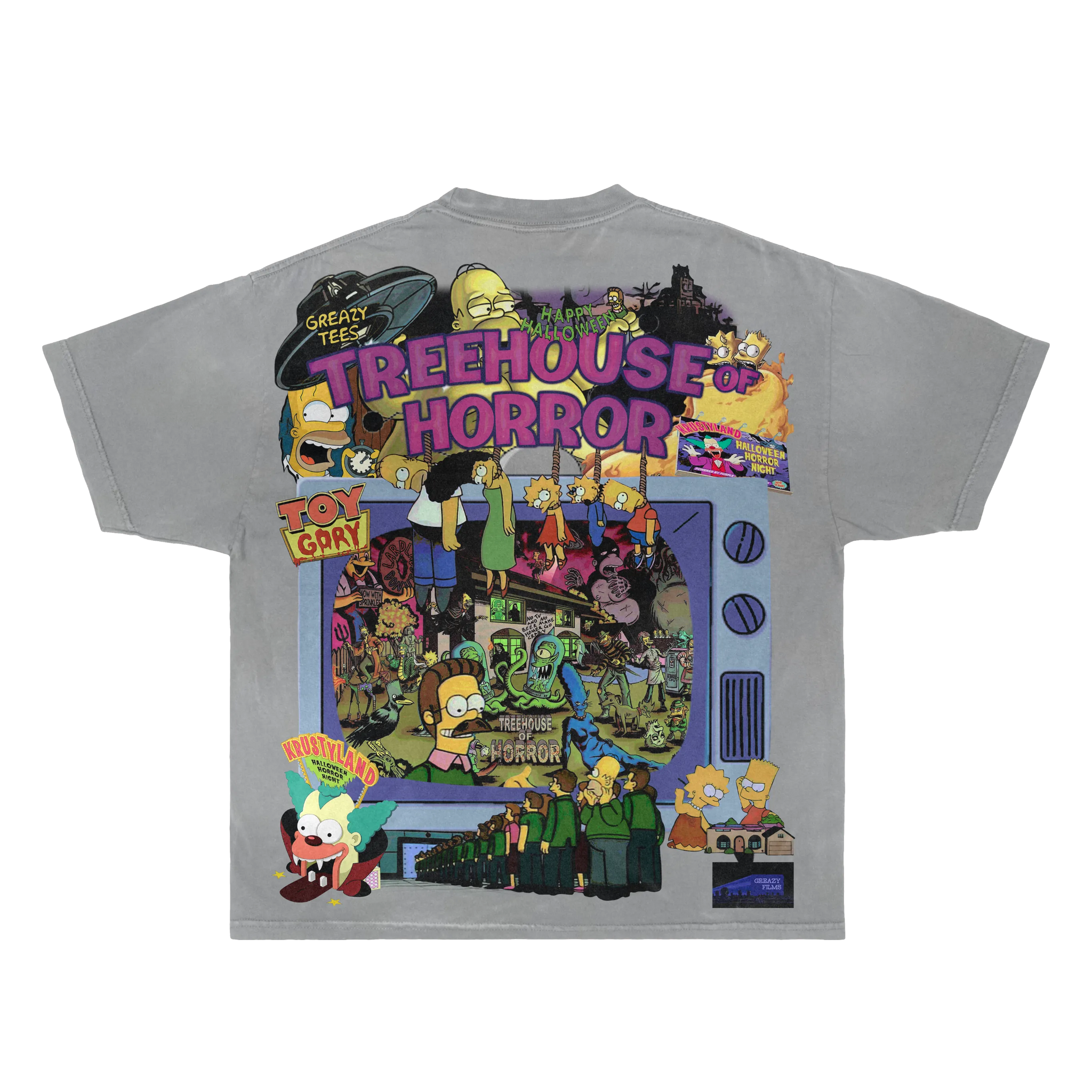 Treehouse of Horror Tee Tee Greazy Tees 