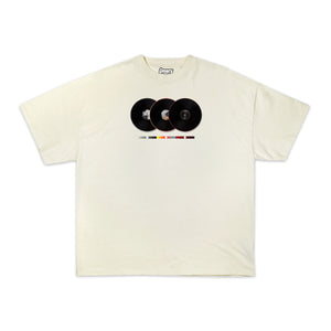 Trilogy Tee Tee Greazy Tees XS Off White Oversized