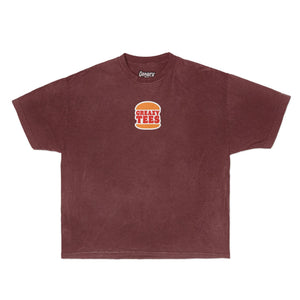 Your Way Tee Tee Greazy Tees XS Burgundy Oversized